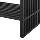 Modway Gridiron 36" Bathroom Vanity - White/Black-Assembly Required