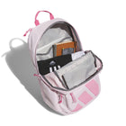 Adidas Midway Backpack - Pink Fusion-Interior sleeve securely stores up to a 15" laptop