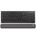 Fellowes Breyta Keyboard Wrist Rest with HEX Cushion - Black -100% recyclable with the Fellowes takeback program