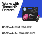 HP 902XL Magenta High Yield Original Ink Cartridge (T6M06AN)-Colour: Magenta