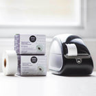 Premium Tape Address Labels - Compatible with Dymo 30252 - Black on White -  1 1/8’’ x 3 1/2’’ (28mm x 89mm) - 2 Rolls - 700 Labels (350 labels/roll)-Address label format sized 1-1/8 in x 3-1/2 in / 28 mm x 89 mm.