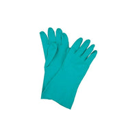 Zenith Safety Green Gloves, Size X-Large/10, 13" L, Nitrile, 11 mil - 36 Pack-Cuff Style Straight