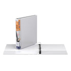 QuickFit Pro Heavy Duty Binder - Single Touch Pin-Lock - 1" - White - 6 Pack-1"