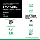 CIG Lexmark E360 Remanufactured Toner Cartridge - High Yield - Black-Environmentally Friendly: Remanufactured from an original Lexmark recycled cartridge