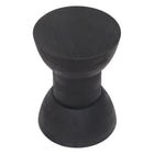 Zuo Wisdom Side Table - Black-Painted Mango Wood round shape tabletop