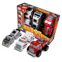 Popular Playthings Magnetic Build-a-Truck - Fire & Rescue-Great way for kids to learn about creative play