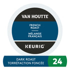 Van Houtte French Roast - Dark Roast - K-Cup Coffee Pods - 24 Pack-Roast: Van Houtte french roast coffee is made from 100% responsibly sourced coffee beans.