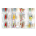 MotherWord 2026-2027 Magnetic Family Fridge Calendar - 9-1/2" H x 15" W - French-Comes in an acid-free poly bag that can be re-used for storing art