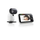 Motorola PIP1610 Connect Wi-Fi HD Motorized Smart Baby Monitor - White-Remote Pan, Tilt & Zoom - Move the camera around from the parent monitor to see what your baby is up to