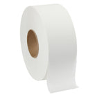 Pacific Blue Basic Jumbo JR. 2-Ply High-Capacity Toilet Paper - 8 Pack-High-capacity: 1000 FOOT toilet paper rolls in economical jumbo size can result in fewer checks by maintainers, fewer runouts for customers, and fewer out-of-stock complaints during peak service hours and daily facility operations