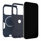 OtterBox Commuter Compatible with MagSafe Case with Camera Control for iPhone 17 Pro - Riverside Blue-DROP+ | 3X as many drops as military standard (MIL-STD-810G 516.6)