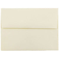JAM Paper A6 Strathmore Invitation Envelopes - 4.75" x 6.5" - Ivory Wove - 50 Pack (900913185I)-Ivory Wove