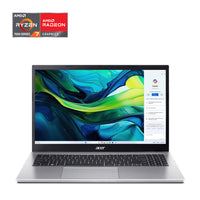 Acer Aspire Go 15.6" FHD Laptop - AMD Ryzen 7-7730 - 512 GB SSD - 16 GB RAM - Windows 11 Home - Silver-15.6" IPS 1920 x 1080 Resolution Display