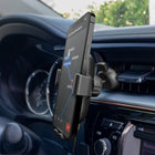 HyperGear Gravity 15W Wireless Fast Charge Mount - Black-Optimized for iPhone & Android Fast Charge