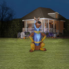GEMMY Airblown Inflatable Halloween Super Scoob from SCOOB Movie - 60"-For indoor and outdoor use