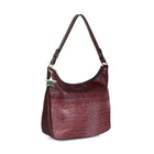 Karla Hanson Phoebe Women's Hobo Bag - Wine-32W x 32H x 11D cm