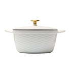 Tramontina Prisma 7 Qt Enameled Cast Iron Covered Square Dutch Oven - Matte Gray-9
