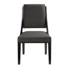 Modway Cambridge Upholstered Fabric Dining Chairs - Grey - 2 Pack-8