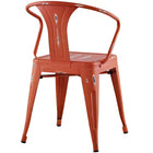 Modway Promenade Dining Chair - Red - 2 Pack-Non-Marking Feet Caps