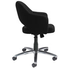 Nightingale Tonik Designer Chair - Black-Fully upholstered arms