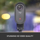 Mevo Start The All-in-One Wireless Live Streaming Camera and Webcam-3 MEMS mics with spatial processing(Internal); 3.5mm aux input, USB-C audio input, Via Mevo Mic App(External)