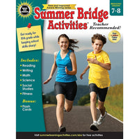 eBook: Summer Bridge Activities 704703-EB Summer Bridge Activities - Grade 7 - 8-You will receive two emails: one confirming your entire order, and one with a "Download Software" buttonYou can download immediately or return to your email to download later