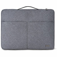 Bugatti BUG836149 Case Sleeve for 15.6" Laptop - Gray-Professional and protective