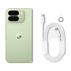 Google Pixel 10 Pro Fold - 256 GB - Jade - Bell-Pixel 10 Pro XL lasts over 24 hours, and up to 100 hours with Extreme Battery Saver. It charges to 70% in about 30 minutes, and has Pixelsnap magnetic technology for effortless wireless charging that snaps into place
