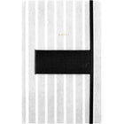 Mead West Village Bungee CB Journal - 9" H x 6" W - Black - 80 Sheets-Phone Holder & Closure: Built-in bungee holder keeps your phone secure. matching bungee closure protects your notes