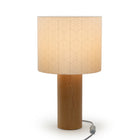 Decent Living Wooden Maple Table Lamp - Kumiko Pattern 1-Made in Canada with local premium Canadian maple.