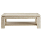 Modway Hollis Travertine Coffee Table - Travertine-Assembly Required