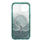 Gear4 iPhone 14/13 Gear4 D3O Milan Snap Case - Green Swirl-Clear D3O Crystalex material