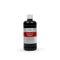 Handy Art Acrylic Paint - Mars Black - 473 mL-High quality, economical classroom acrylic