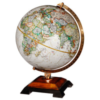 Replogle National Geographic Bingham 12" Antique Parchment Ocean Desk Globe - English-The latest national geographic cartography