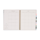 Organized 2027 Big Twin Loop Dated Monthly - 11.5" x 10.25" - Shadow Blooms - English-Dimensions: Big 11.50" x 10.25"