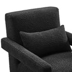 Modway Mirage Boucle Upholstered Armchair - Black-8