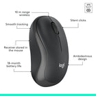 Logitech MK295 Silent Wireless Mouse and Keyboard - Graphite-Membrane keyboard with quiet, durable keys