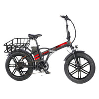 GoTyger Foldable Cargo E-Bike-Perfect for carrying groceries, packages, or your gear with ease