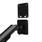 Kanto Desktop Monitor Arm/Mount for 17" - 32" Monitors  - Dual Monitor - Black-Monitor can be tilted +/- 75° upward or downward