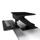 TygerClaw Sit-Stand Desktop Workstation Stand with Desk Mount (TYDS10017BLK)-Enhance your comfort and productivity