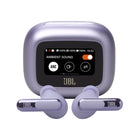 JBL Live Beam 3 True Wireless Noise Cancelling Closed-Stick Earbuds - Purple-The JBL Live Beam 3's 10mm dynamic drivers are powered by JBL Signature Sound. Each driver is perfectly tuned to deliver deep bass, balanced mid-range, and refined high frequencies—all at any volume level. JBL Spatial Sound makes you feel like you're at a concert as the sound comes from virtually everywhere around you