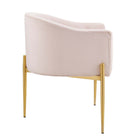 Modway Savour Tufted Performance Velvet Accent Chair - Pink-Dense Foam Padding
