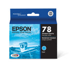 Epson T078 Ink Cartridge - Standard Capacity - Cyan-Get standard-yield capacity per ink cartridge while enjoying cost savings