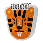 Pep Rally Mini Die Cut Notebook - 40 Sheets - Tiger-Spiral bound