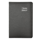 Blueline 2027 Net Zero Carbon Daily Planner with Twin-Wire Binding - 8" x 5" - Assorted Colours - Bilingual-Appointment schedule from 7:00 a.m. to 7:30 p.m. in 30-minute intervals, for full week