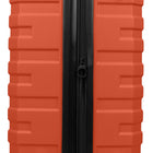 Swiss Mobility QUAD 26.25" ABS/PC Hardside Medium Check-in Luggage - Orange-Zipper-release expansion system for 20% more packing space