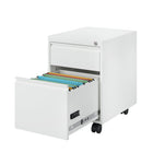 Ceha MKGR Series Box File Mobile Pedestal - Traffic White -Dimensions: Width 15'', Height 21.8'', with multiple depth options to fit any workspace
