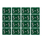Pendaflex A-Z Dark Green End Tab Filing Labels - S - 240 Pack-Compatible with DataFile L8701 series labels