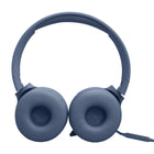 JBL Tune 520C USB-C Hi-Res Wired On-Ear Headphones - Blue-Tangle-free flat cable