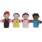 Get Ready Kids Community Helper Puppets - 10 Pack-Safe embroidered eyes and friendly faces